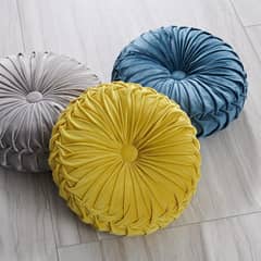 DECO CLASS - PACK X2 COJIN REDONDO ALMOHADA REDONDA KAKI