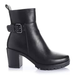 VIA UNO - Botin Mujer Negro 12533420