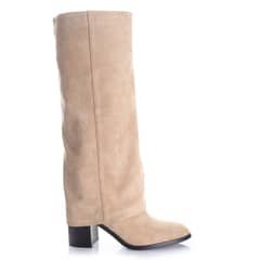 VIA UNO - Bota Mujer Beige 12533301