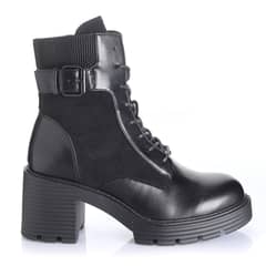 VIA UNO - Botin Mujer Negro 12533434
