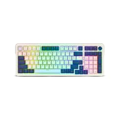 REDRAGON - Teclado Gamer Eisa K686WB RGB PRO Whiteblack
