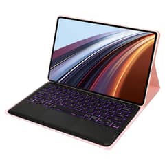HONOR - Tablet GT Pro 16+512GB 12.3" WIFI - Azul con Rosado luminsos teclado