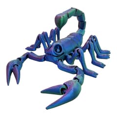 MODOKO - Escorpión Articulado Juguete Realista Coleccionable - Multicolor