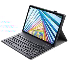RENVMEXY - Funda Con Teclado Bluetooth Para Lenovo M10 Plus 3rd Gen 106 Negro