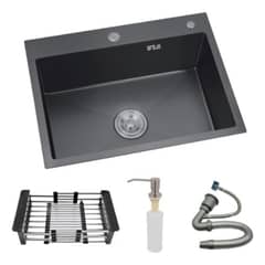 LABALAOS - Lavaplatos Para Cocina 55x45 Rejilla Y Dispensador