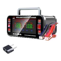 EVERSO - Cargador Batería Inteligente Rápido 12v24v 10a Auto Y Moto