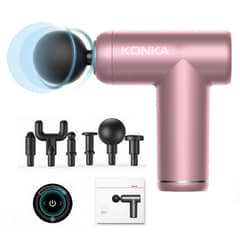 KONKA - K8 Pistola de Masaje Muscular Recargable-Rosa