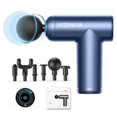 KONKA - K8 Pistola Masajeador Muscular Recargable - Azul