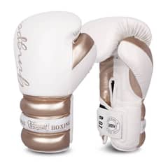 GENERICO - Guantes de Boxeo Mujer para MuayThai y Kick Boxing-10 OZ