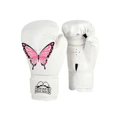 PUREPOWER - 1 par de guantes de Boxeo de cuero Pu para mujeres adolescentes profesionales