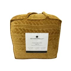 CHANTILLY - Plumón flannel sherpa 2 plazas umbra