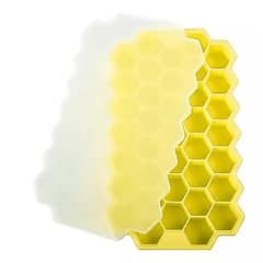 GENERICO - Cubetera molde de silicona para 37 minicubos de hielo de panal
