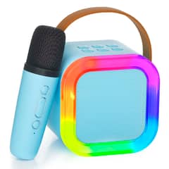 ALPHA - Mini Parlante Karaoke con 1 Microfono