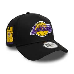 NEW ERA - Gorra 9Forty Los Angeles Lakers NBA Side Patch Black