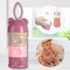 UTILISIMO - Dispensador Alimentos Portátil Multicapa Libre BPA Bebé Niña