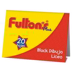 FULTONS - BLOCK DIBUJO LICEO 20 HJS