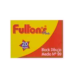FULTONS - BLOCK DIBUJO MEDIO N° 99 20 HJS