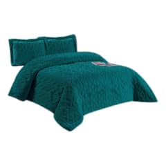 GENERICO - Cubrecama Invierno Trenzado Chiporro 1.5 Plazas 180x230cm