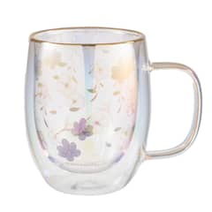ADAGIO TEAS - Taza Doble Vidrio Full Bloom Iridescent 300 ml