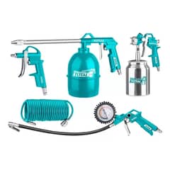 TOTAL TOOLS - Kit Juego Herramientas Neumaticas 5 Piezas Total Tatk051-1