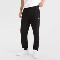 CHAMPION - Jogger Hombre Negro Algodón