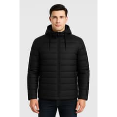 EASTONE - Chaqueta Con Capucha Hombre Y Forro De Peludo
