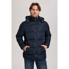 EASTONE - Chaqueta Puff Hombre Con Capucha Eastone-.