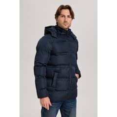 EASTONE - Abrigos Puff Hombre Con Capucha Eastone-.