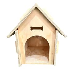 GENERICO - Casa De Madera Para Perros Pequeños Y Medianos