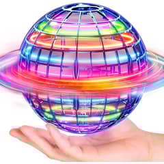 GENERICO - Drone de Mano Giratorio LED
