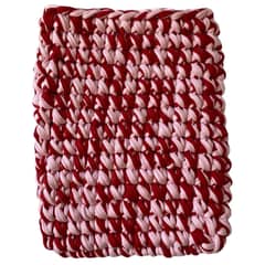 GENERICO - Funda Macbook Notebook iPad Tablet Trapillo Rojo Rosa