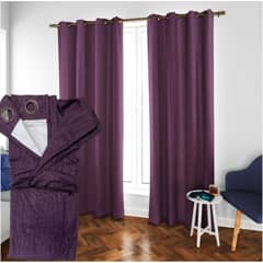 GENERICO - CORTINA BLACKOUT MAS VISILLO 140X220 Morado