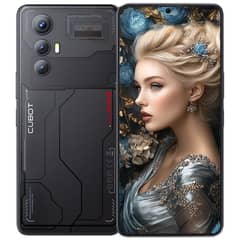 CUBOT - Celular MAX 5 5G 12GB 256GB 6.95"144Hz Pantalla-Negro