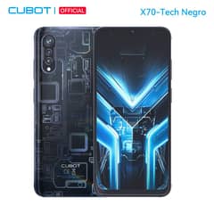 CUBOT - Celular X70 12GB 256GB Tarjeta SIM Dual Android 13-Tech Negro