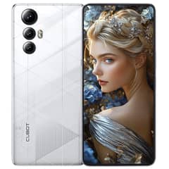 CUBOT - Celular MAX 5 5G 12GB 256GB 6.95"144Hz Pantalla-Blanco