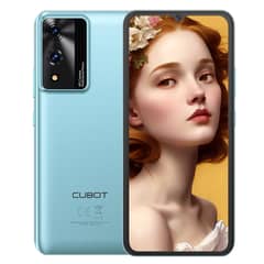 CUBOT - Celular A10 Smartphone 6.56'' Pantalla 4GB RAM 128GB ROM Android 14 Azul