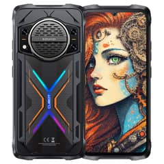 CUBOT - Celular KingKong Power 3 Smartphone 12GB RAM 256GB ROM Android 14 Sistema 6.72" Pantalla Negro