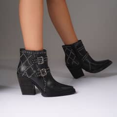 ANNY OUTFITS - Bota cuerto Quad Metal