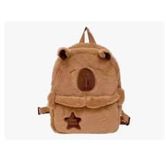 GENERICO - Mochila Capibara Diseño Peluche Kawai 29 CM