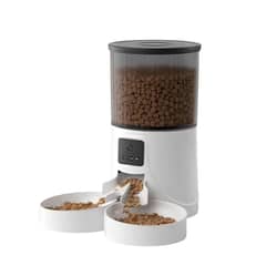 ALPHA - Dispensador Automatico Comida Mascotas 4 lts. Camara Wifi