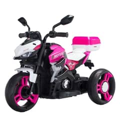 ALPHA - Moto Electrica Niño a Bateria Nitro Italy V4 Luz y Sonido