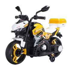 ALPHA - Moto Electrica Niño a Bateria Nitro Italy V4 Luz y Sonido