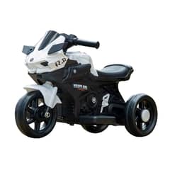 ALPHA - Moto Eléctrica Infantil 3 Ruedas Con Sonido RR Brave 6V