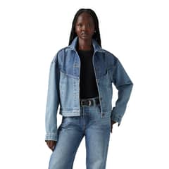 LEVIS - Chaqueta Mujer 90s Trucker Western Celeste