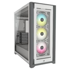 CORSAIR - Gabinete iCUE 5000X RGB Blanco