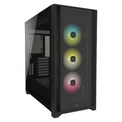 CORSAIR - Gabinete iCUE 5000X RGB Negro