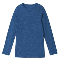 ANDESLAND OUTDOOR APPAREL - Polera Micropolar I Capa Blanford Azul Niños Andesland