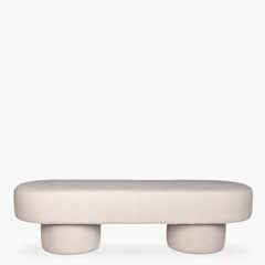 FORM DESIGN - Banqueta Tapizada Benji Crema Form