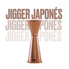 GO BARMAN - JIGGER JAPONÉS 30/60ML COBRE -