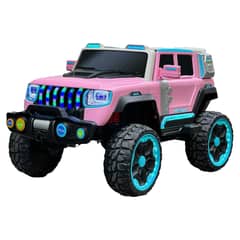 ALPHA - Jeep Eléctrico XXL 4x4 Con Luces Led Sonido y Control